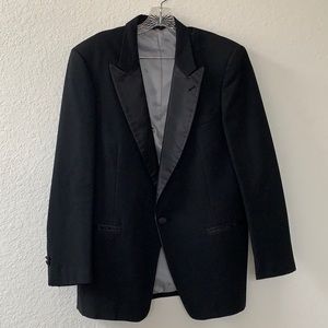 Christian Dior Men’s Black Tuxedo Blazer Jacket